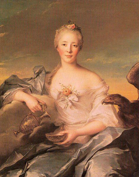 Jean Marc Nattier Madame de Caumartin as Hebe France oil painting art